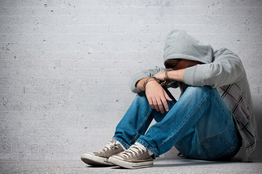 bigstock Arrested Teenager With Handcuf 36186676 - Brigantine Theft Defense Lawyer