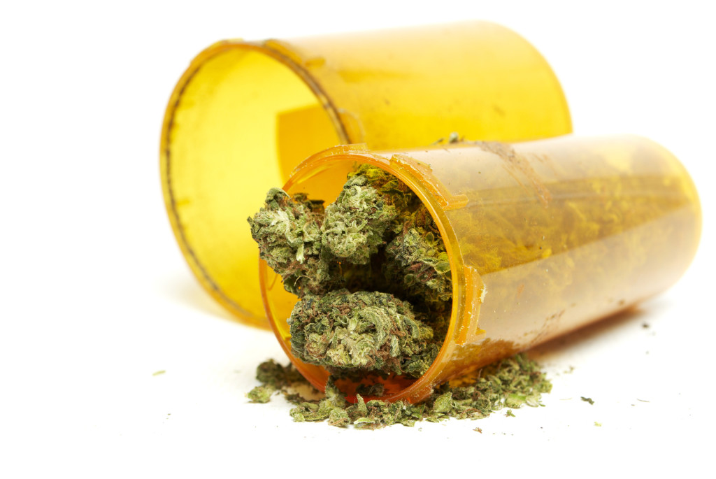 Medical Marijuana in prescription bottle