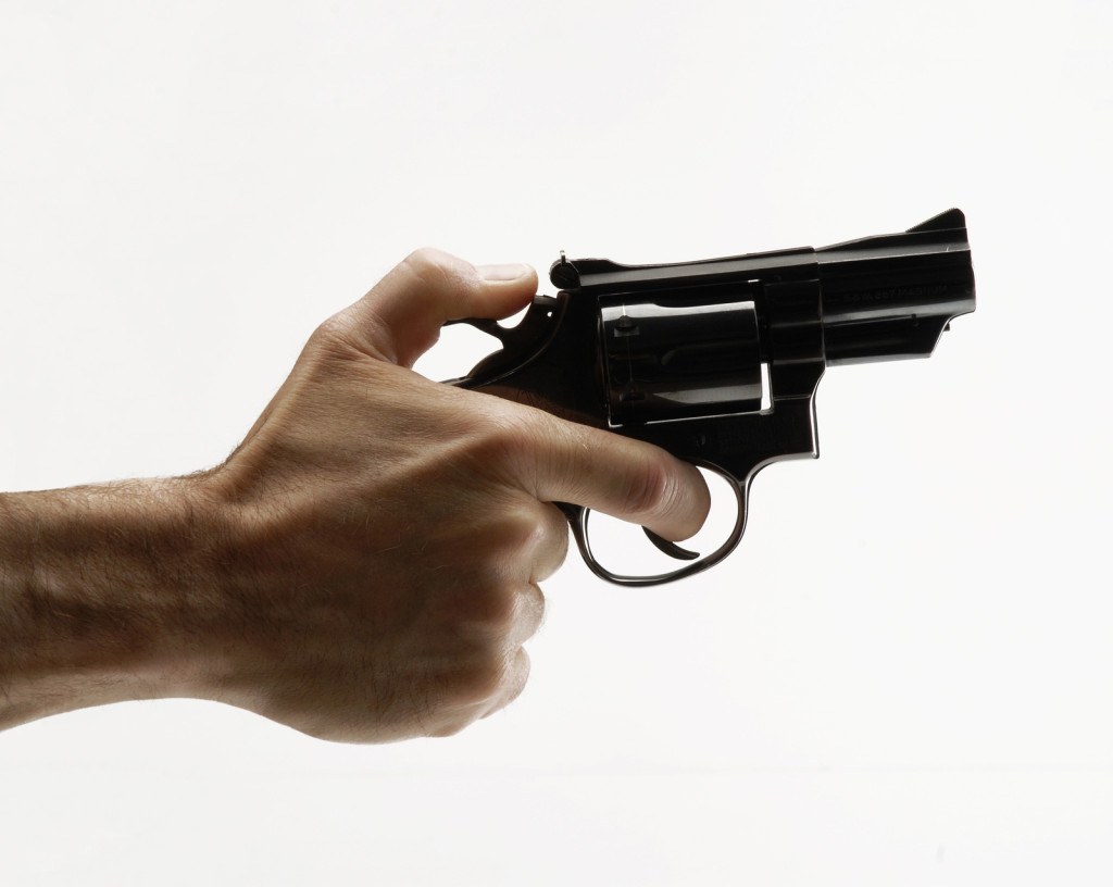 bigstock Pointing gun on white backgrou 35026490 1024x816 - Atlantic County Murder Defense Attorney