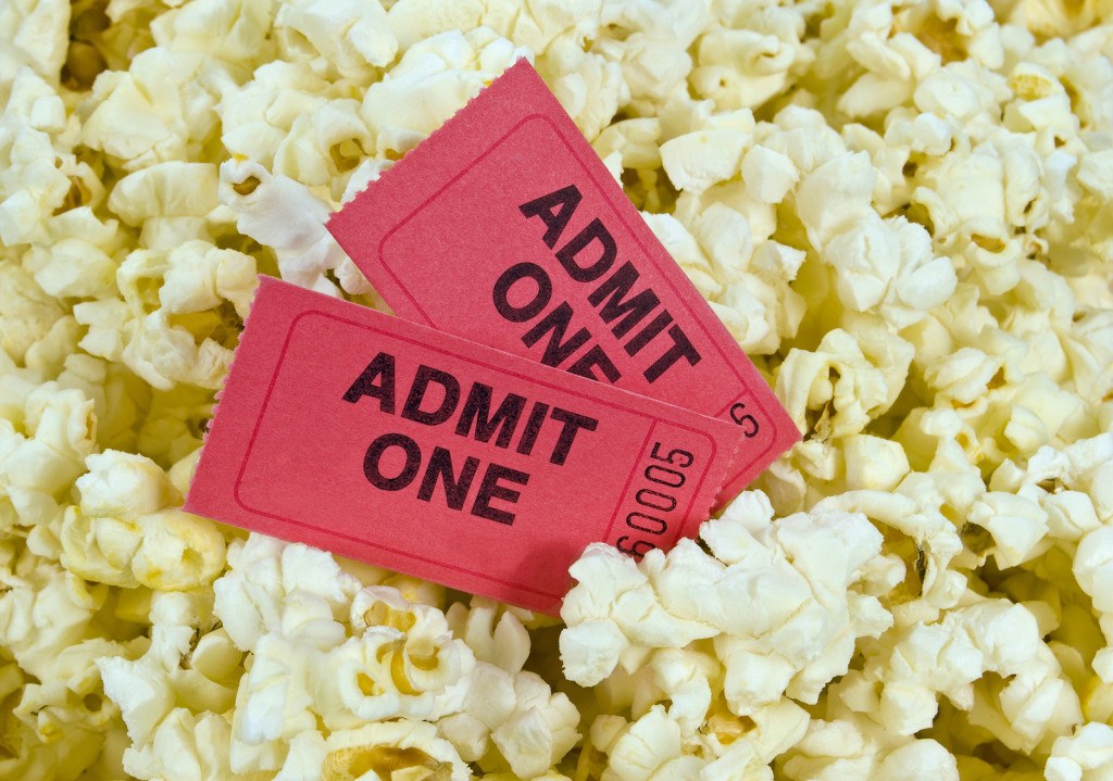 bigstock Red Movie Tickets And Popcorn 86063384 1024x719 - Middletown Man arrested for Making Terroristic Threats Targeting AMC Movie Theater